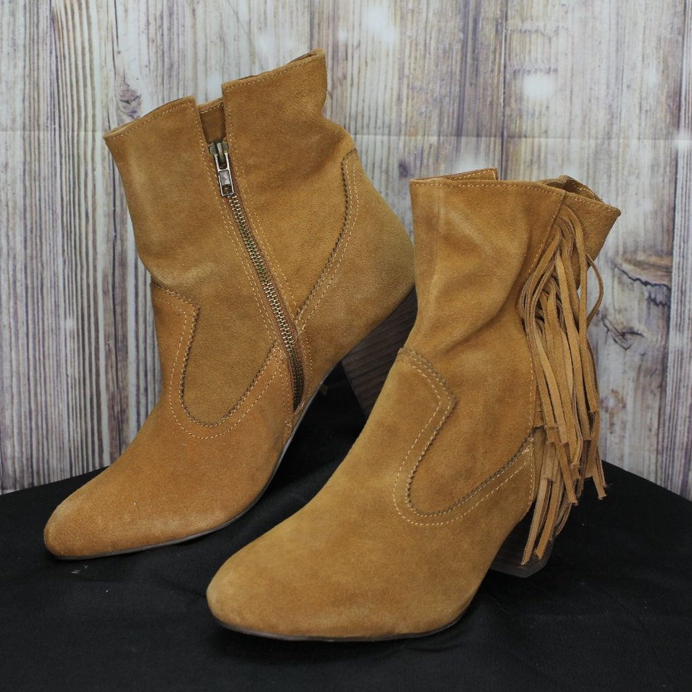 NIB N.Y.L.A. Suede Leather Boots Size 9.5M